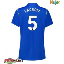 Camiseta Chelsea Maxence Lacroix #5 Primera Equipación para mujer 2026-27 manga corta